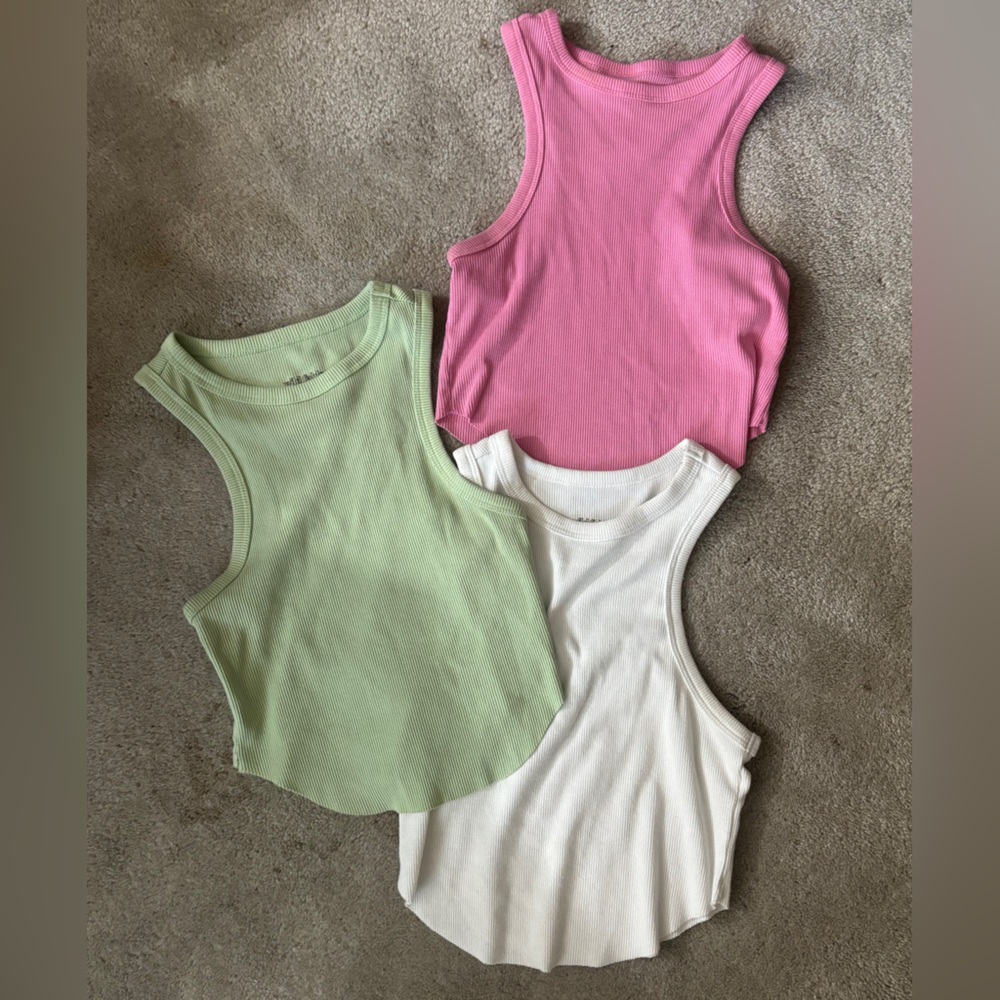 Wild Fable Ribbed Tank Top -BUNDLE